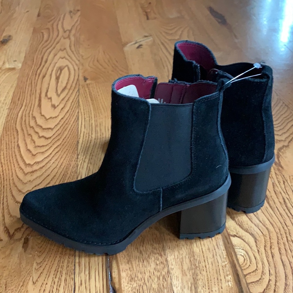 NWOT Franco sarto leather Trent ankle boots